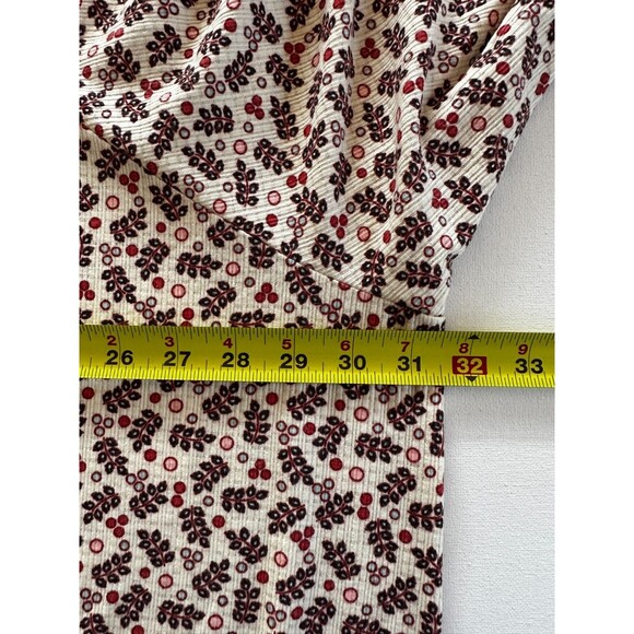 Torrid Textured Jersey Choker Neck Smocked Bottom Top Shirt Blouse 5X 28 NWT - Picture 4 of 10